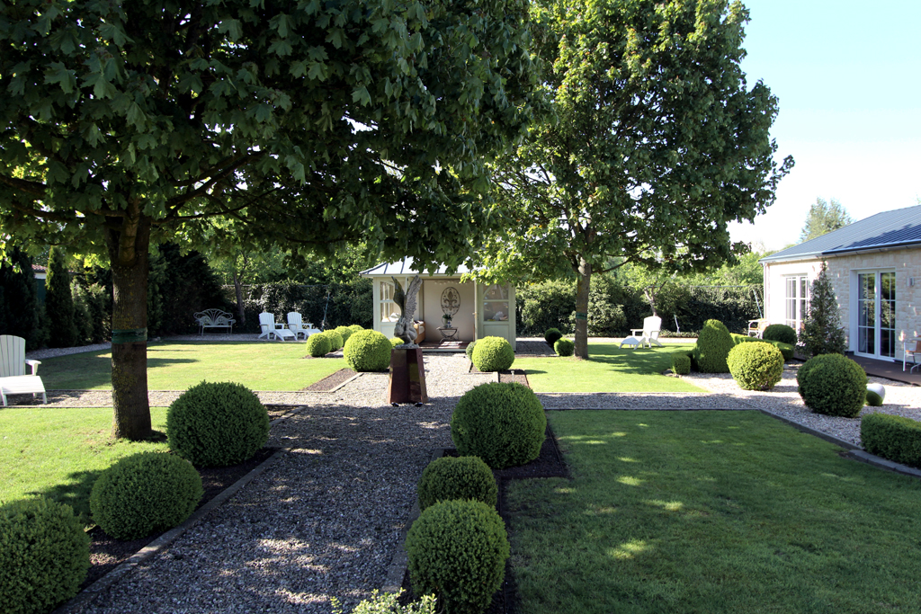 Hotel Green Cottage Garten